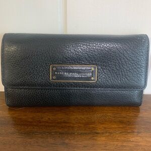 Marc by Marc Jacobs Textured Black Wallet